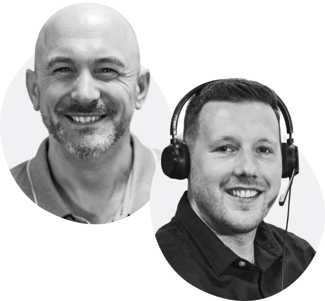 Photo of our helpdesk team